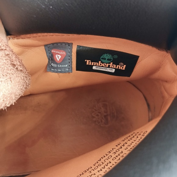 Timberland Classic 6in Waterproof Boots Leather Lace Up Men US 13 - Picture 10 of 12